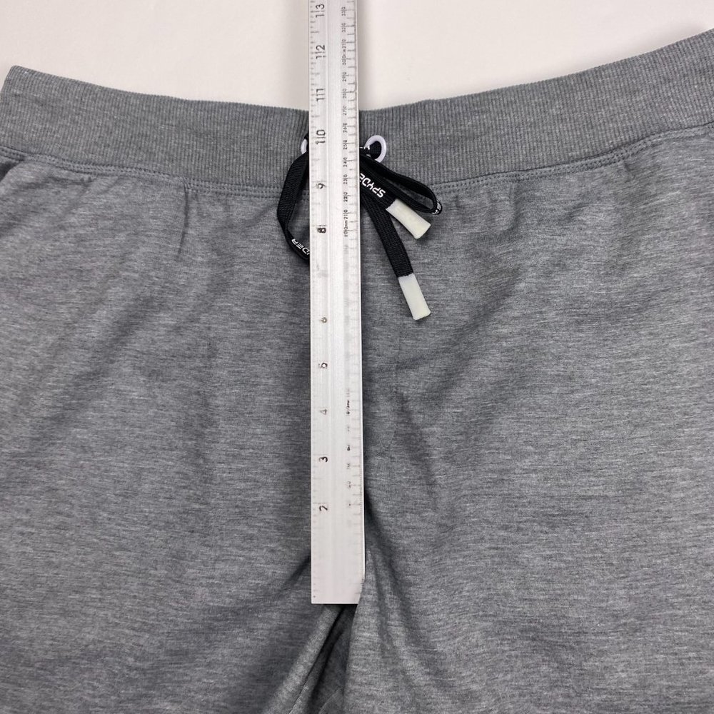 NEW Spyder ProWeb Gym Sweat Shorts Mens Large Gray Running Training - Picture 11 of 14